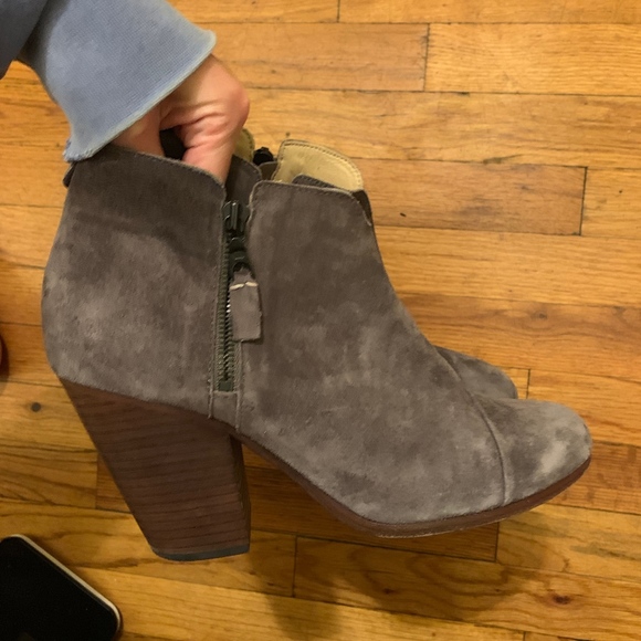 rag & bone | Margot Suede Ankle Boot, Granite, 41 - Picture 4 of 7
